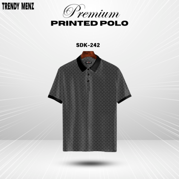 Premium Printed Summer Collcetion Polo- SDK-242