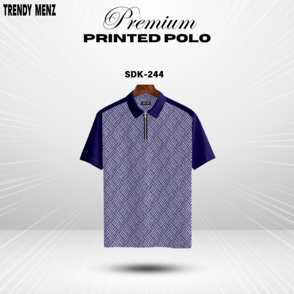 Premium Printed Summer Collcetion Polo- SDK-244