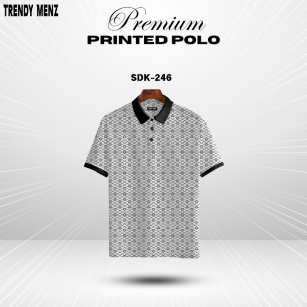 Premium Printed Summer Collcetion Polo- SDK-246