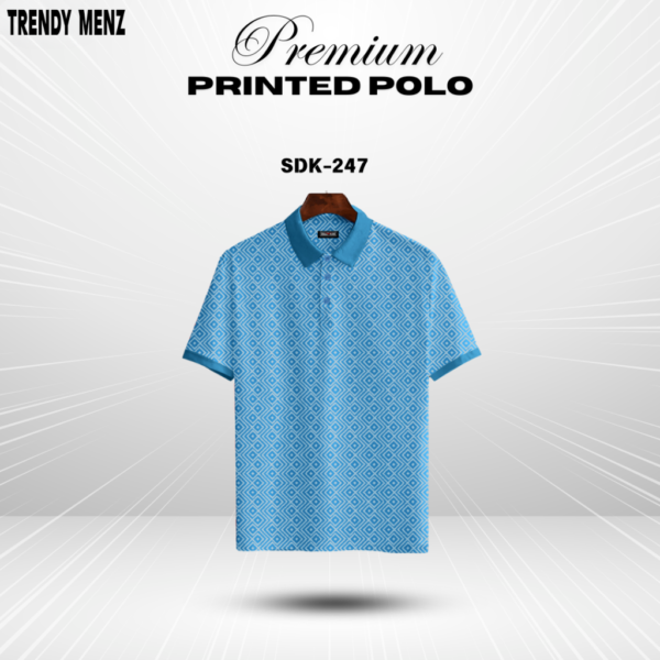 Premium Printed Summer Collcetion Polo- SDK-247